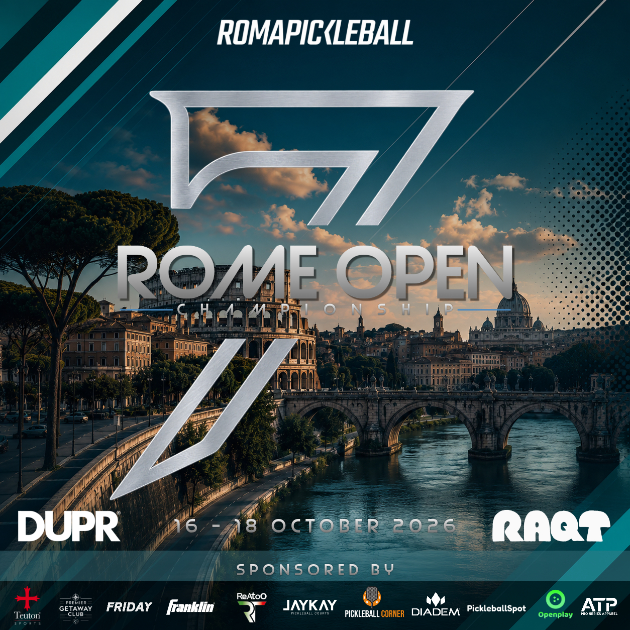 ROME OPEN CHAMPIONSHIP 7 - PRO poster