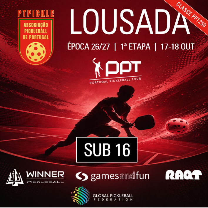 Lousada PPT 1st STAGE 26/27 Sub 16 poster