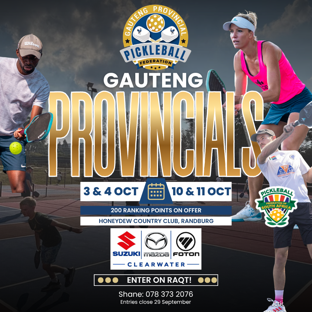 Gauteng Provincials poster